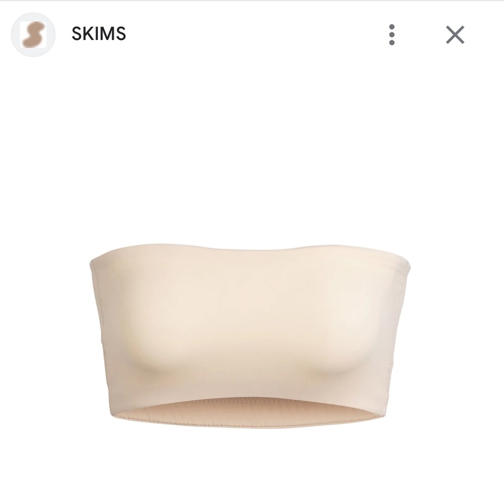 Skims Fits Everybody Bandeau Bra XXS